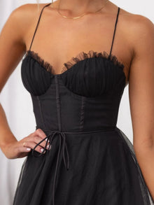 Hecate Sweetheart Neck Tulle Midi Dress — thumbnail 8