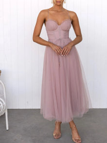 Hecate Sweetheart Neck Tulle Midi Dress — thumbnail 15
