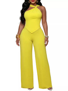 Eos Backless Twist Top and Wide-Leg Pants Set — thumbnail 3