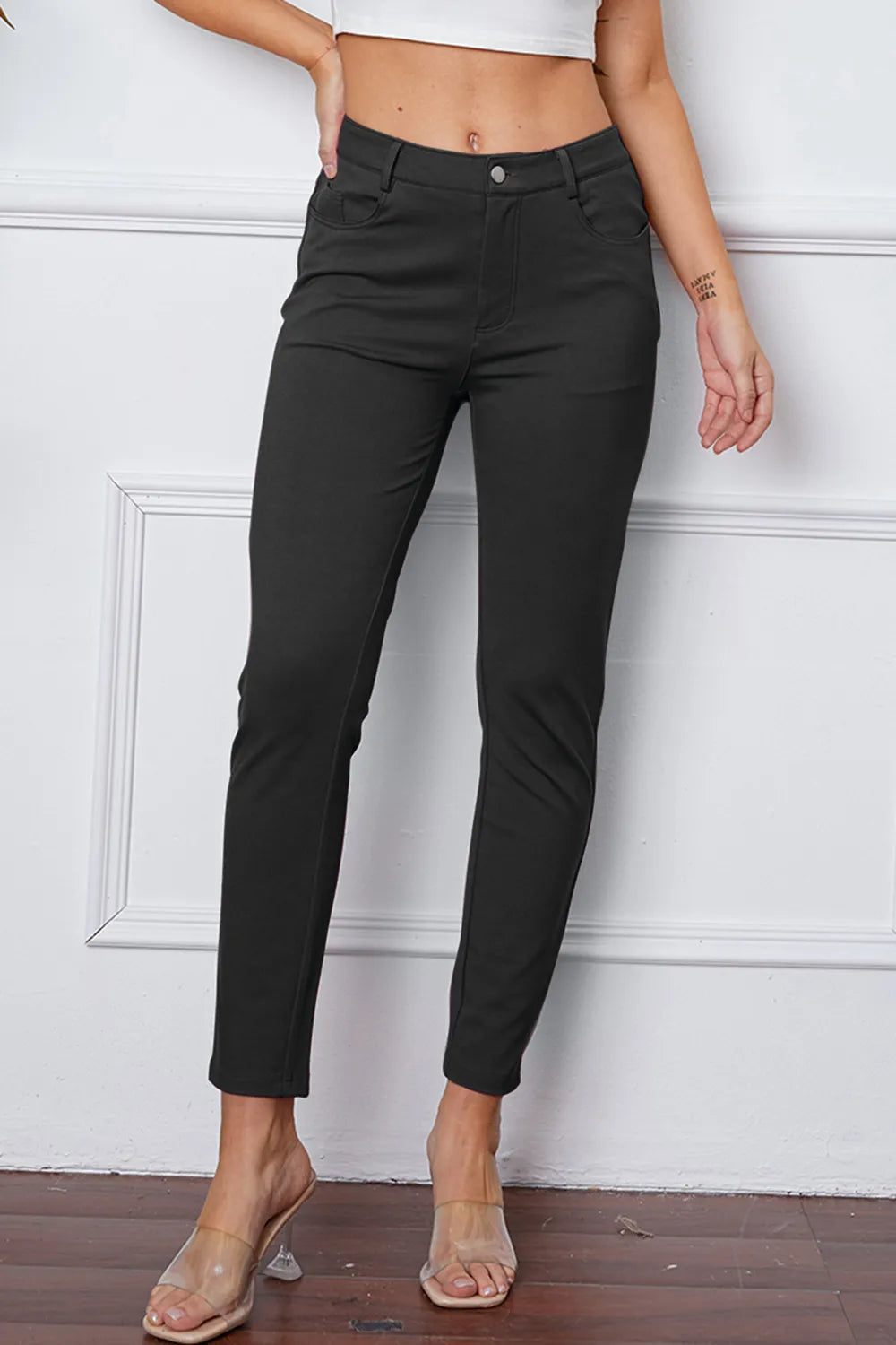 Hecate StretchyStitch Pants by Basic Bae — view 33