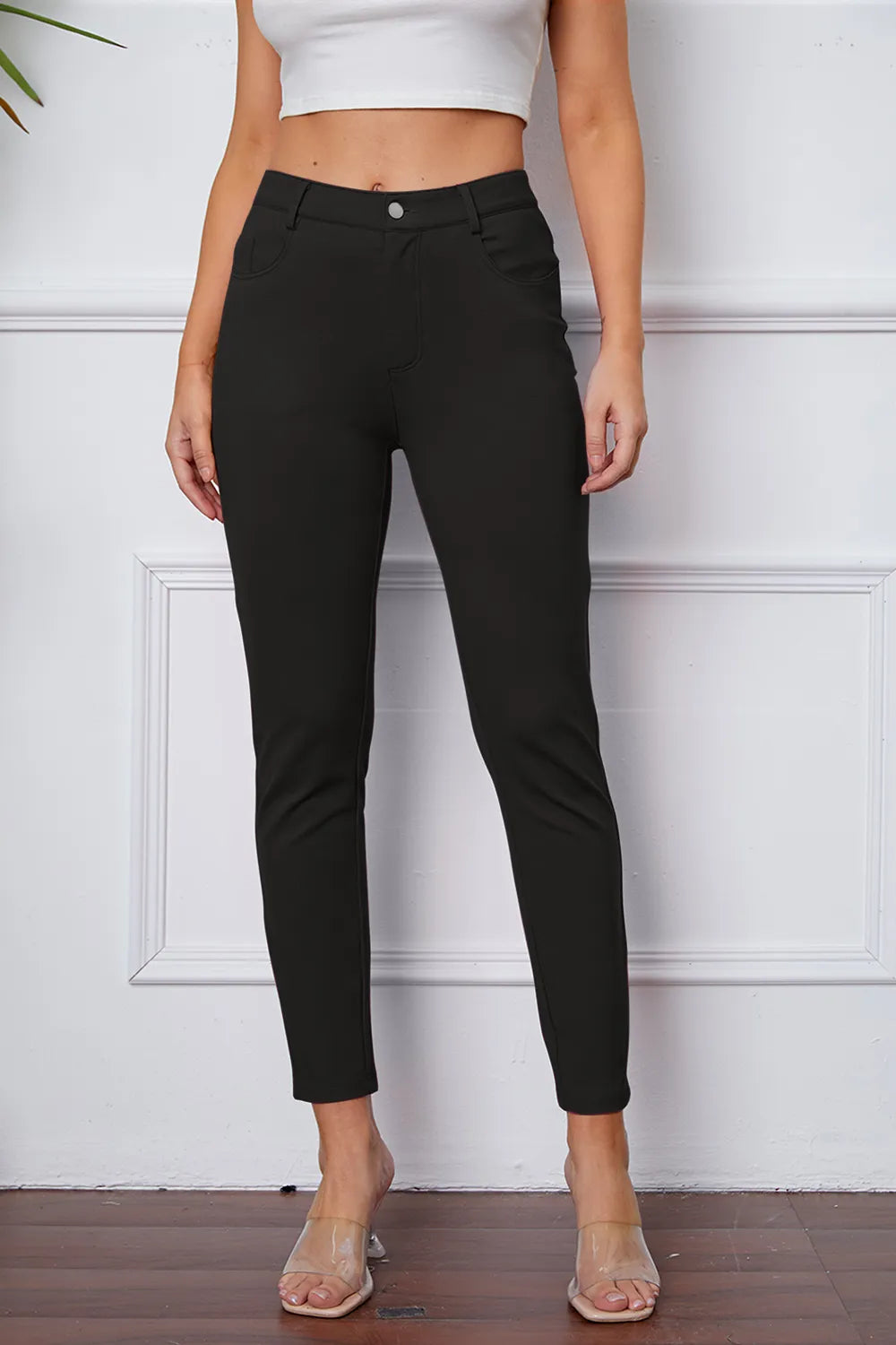 Hecate StretchyStitch Pants by Basic Bae — view 1