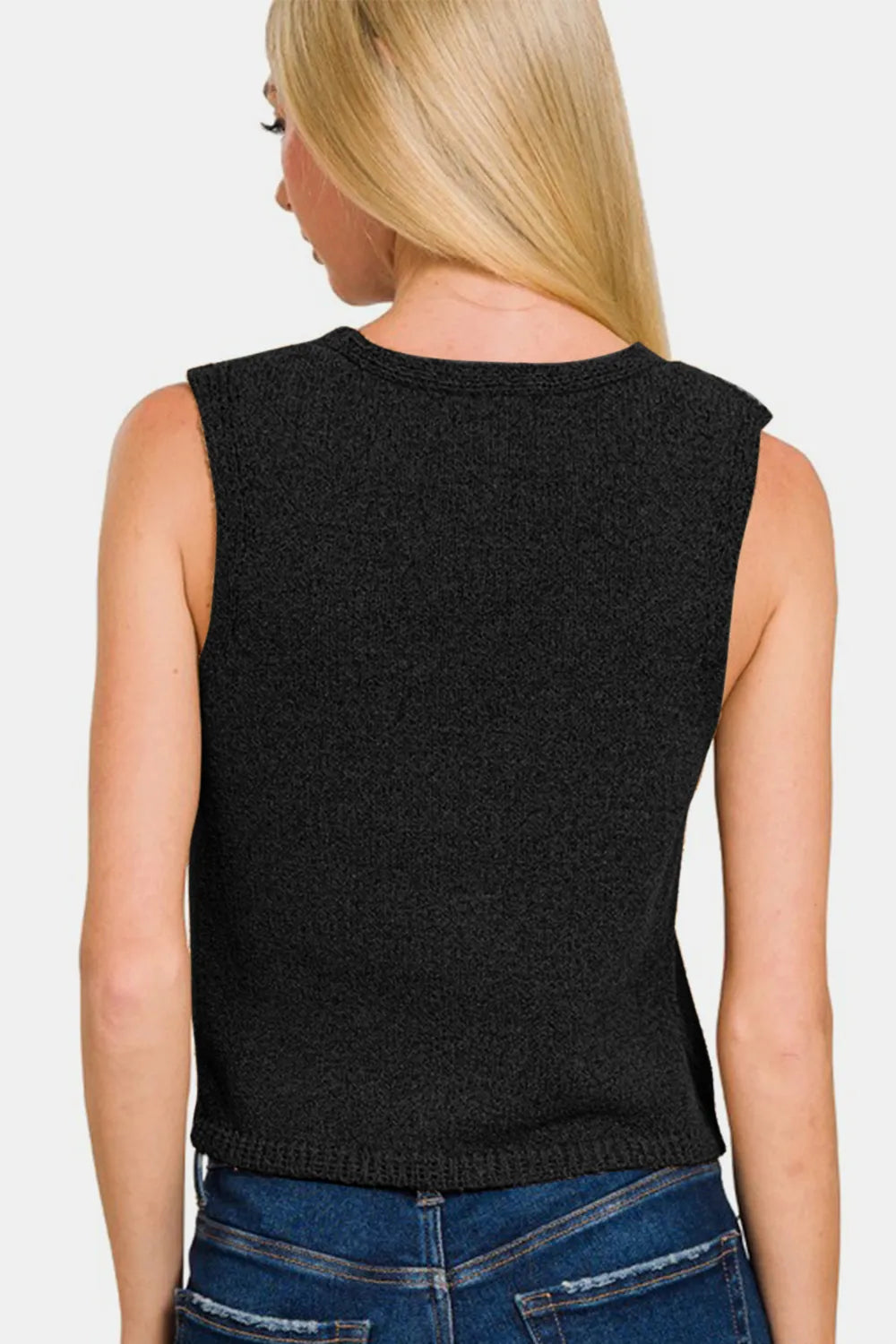 Hecate Hook & Eye Sweater Vest — view 2