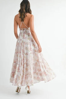 Parvati Floral Print Tiered Cami Maxi Dress — thumbnail 6