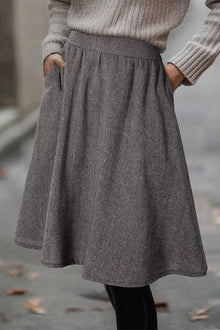 Sekhmet A-Line Textured Skirt — thumbnail 10