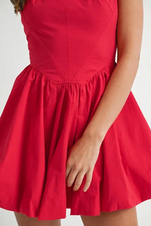 Maat Poplin Square Neckline Bubble Mini Dress — thumbnail 9