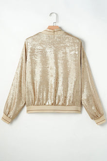 Durga Baseball Collar Zip Up Long Sleeve Jacket — thumbnail 4