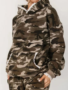 Nyx Lace Trim Kangaroo Pocket Hoodie — thumbnail 24