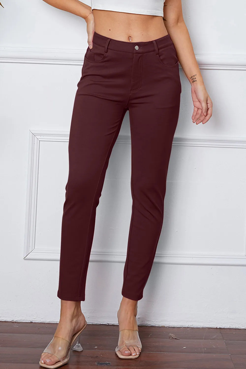 Hecate StretchyStitch Pants by Basic Bae — view 25