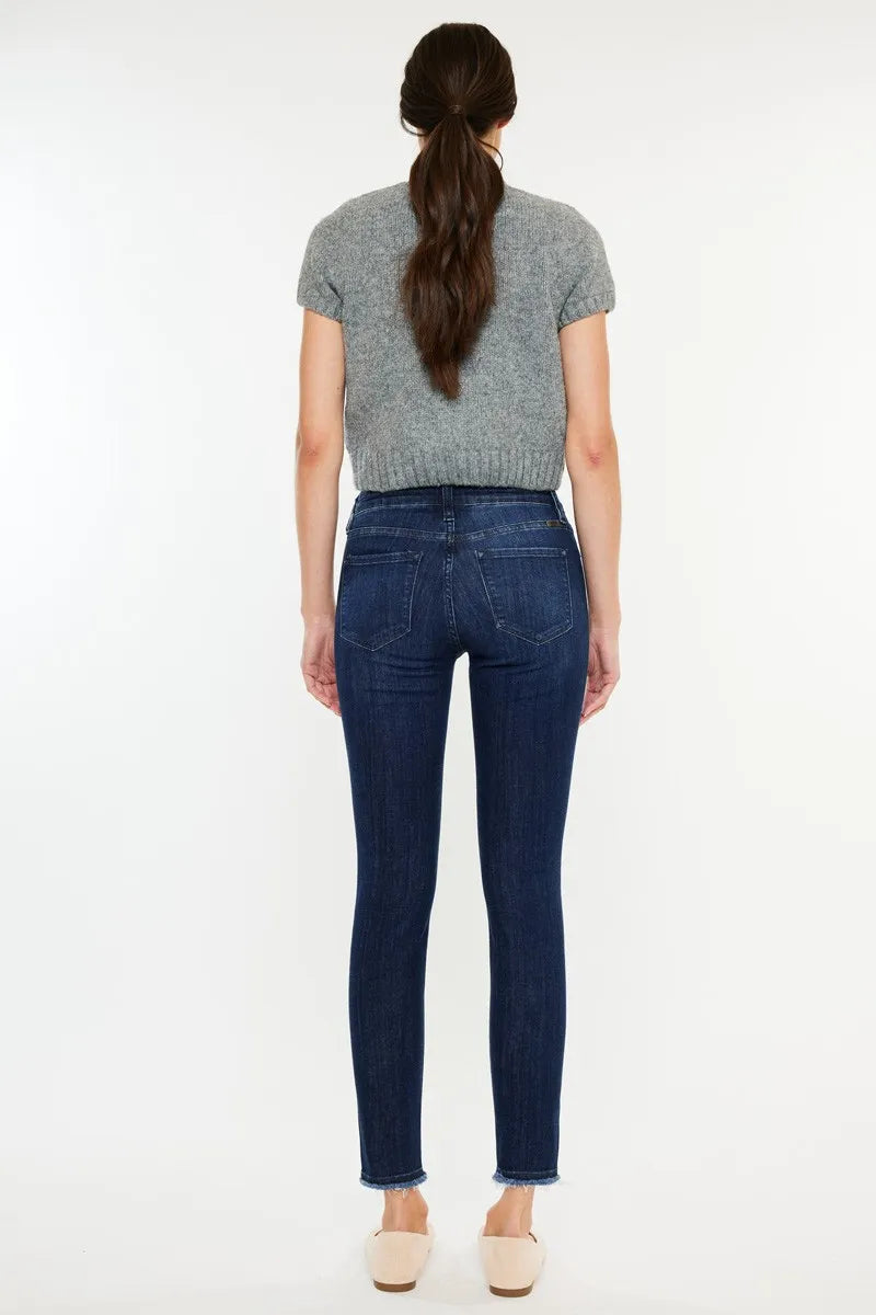 Artemis High-Rise Slim Fit Ankle Jeans — view 8