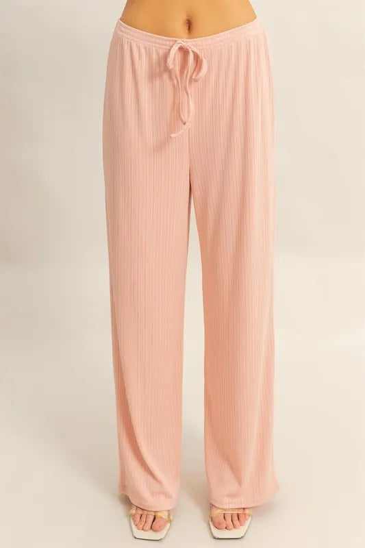 Vesta Rib Knit Cami Top and Pants Set — view 5
