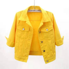 Oshun Cropped Denim Jacket — thumbnail 2