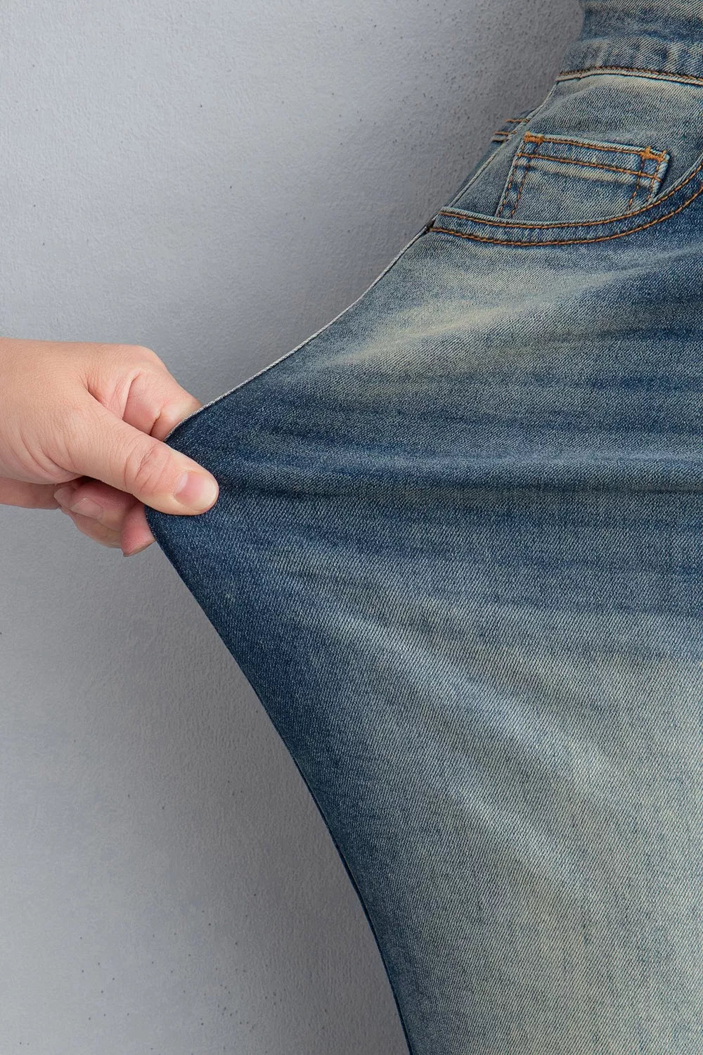Artemis Pocket Detail Flare Leg Jeans — view 10