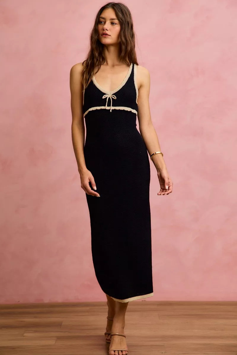 Isis Sleeveless Knit Maxi Dress — view 3