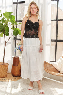 Asteria Rhinestone Accent Lace Bralette Top — thumbnail 4