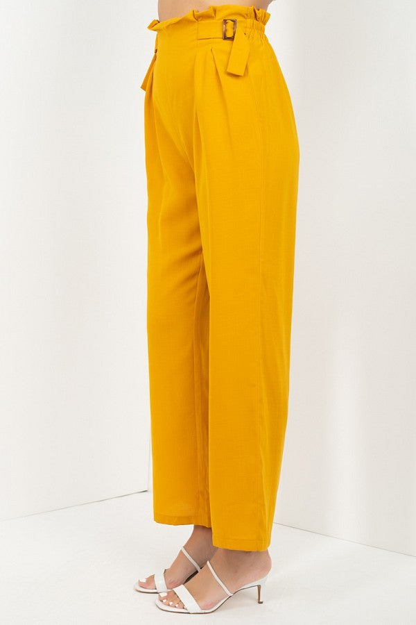 Asteria High Waist Paperbag Wide Pants — view 3