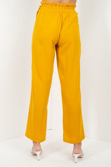 Asteria High Waist Paperbag Wide Pants — thumbnail 5