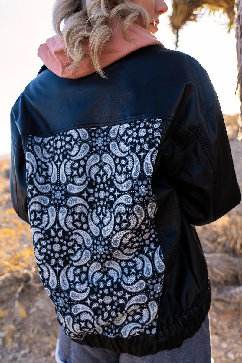 Sekhmet A Faux Leather Jacket — view 6