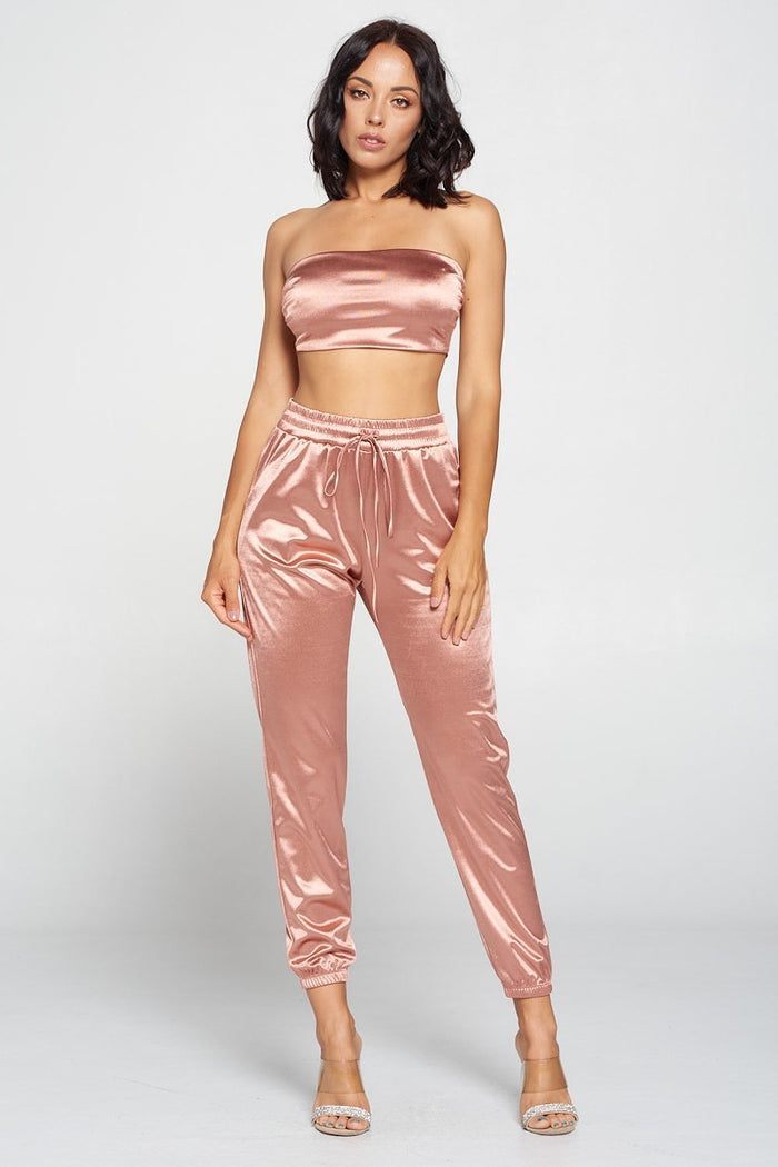 Juno Tube Top Pant Set