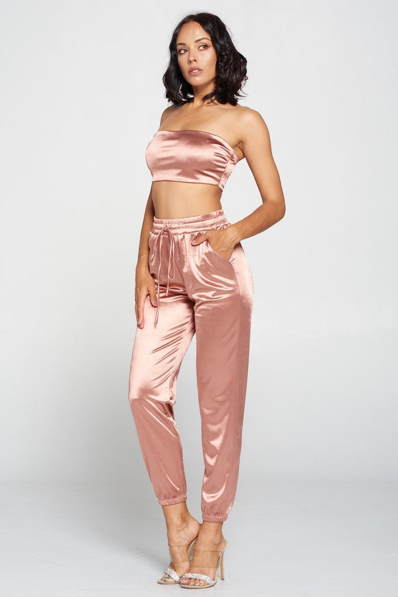 Juno Tube Top Pant Set — view 3