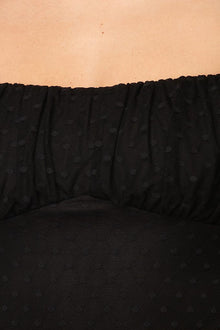 Nyx Luxe Polkadot Stretch Mesh Puff Sleeve Bodysuit — thumbnail 5