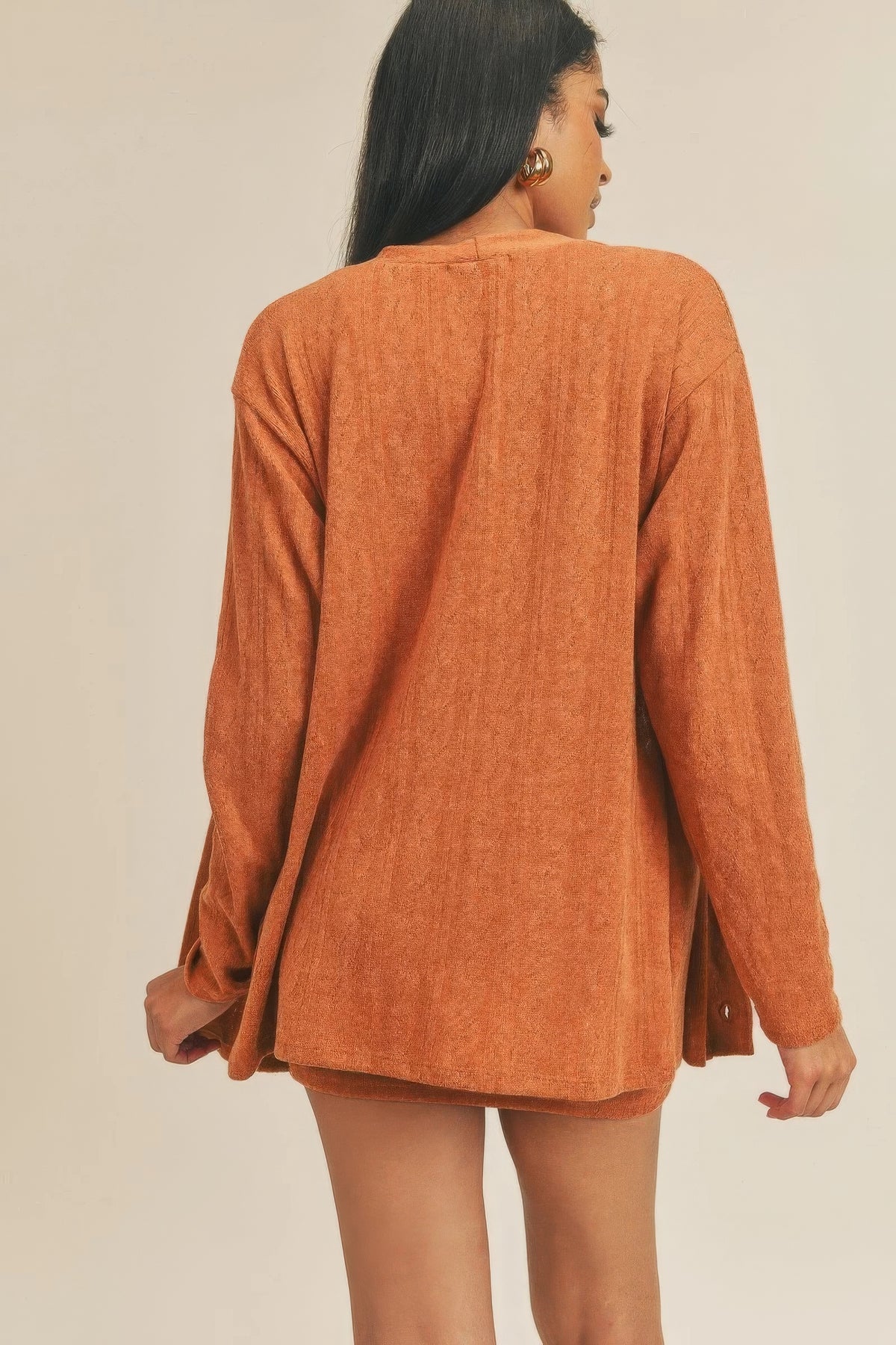 Vesta Cardigan Solid Color 3 Piece Set — view 7