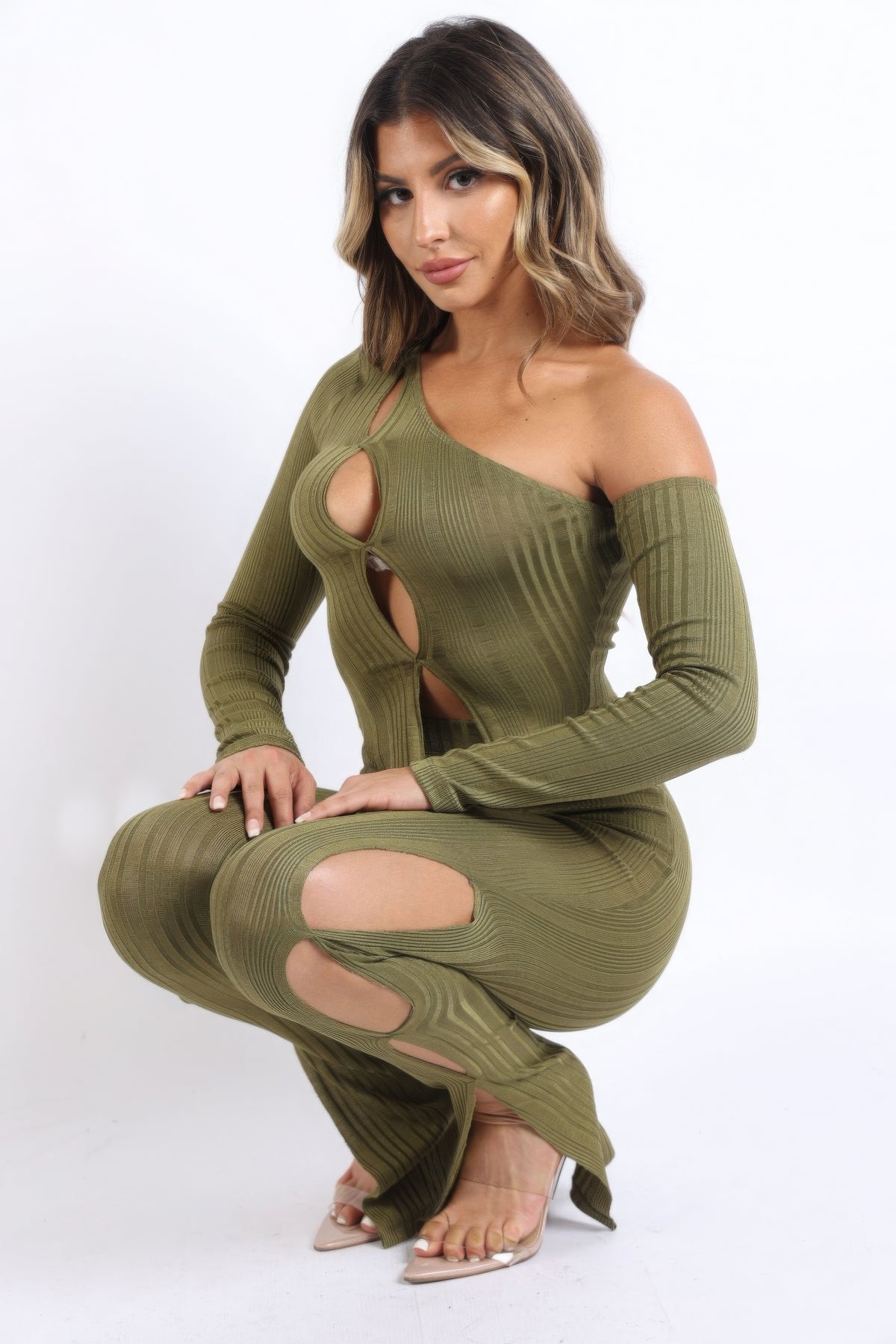 Gaia Cutout ribbed set — view 4