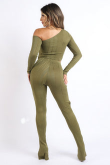 Gaia Cutout ribbed set — thumbnail 5