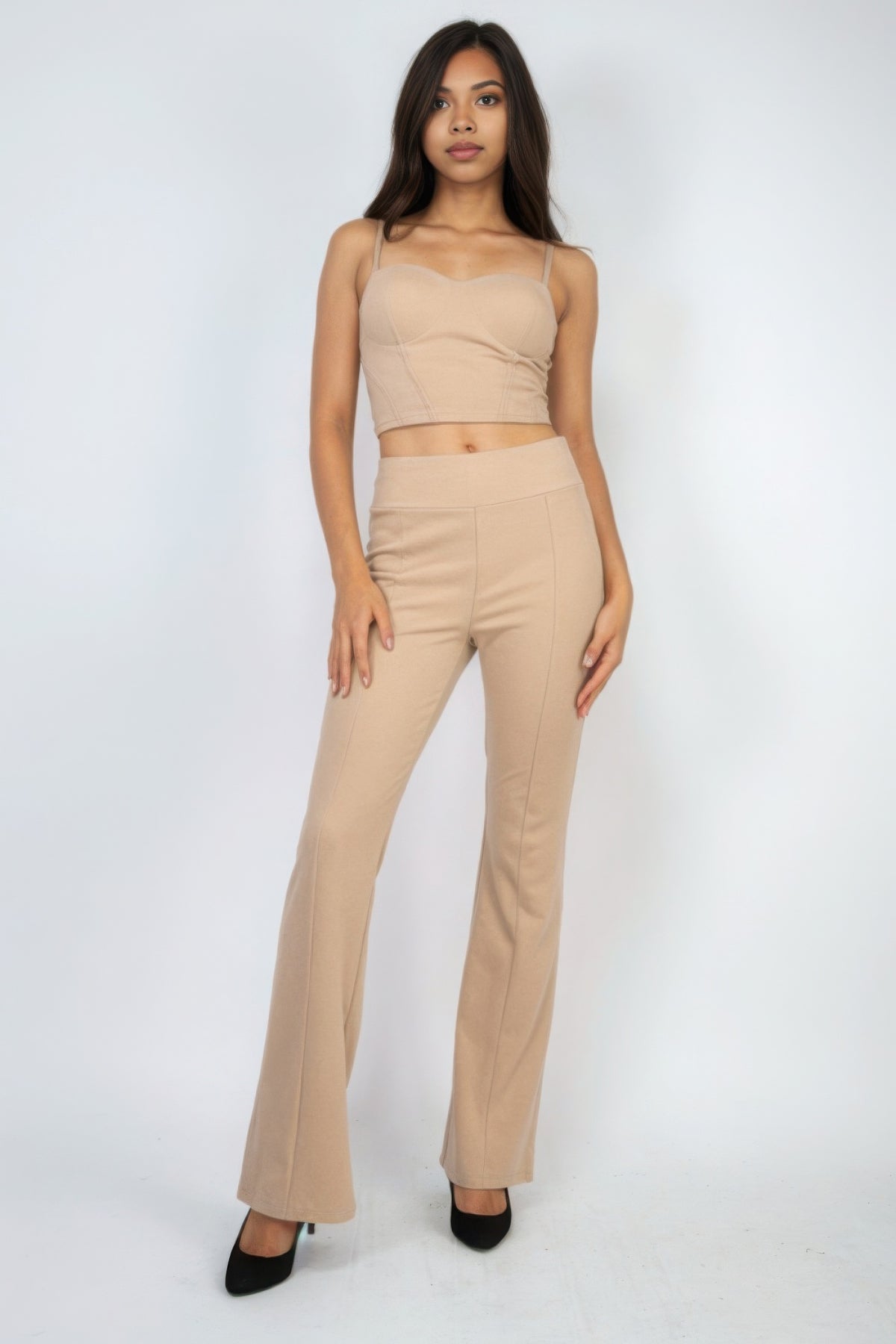 Inanna Corset Bustier Sweetheart Crop Top — view 2