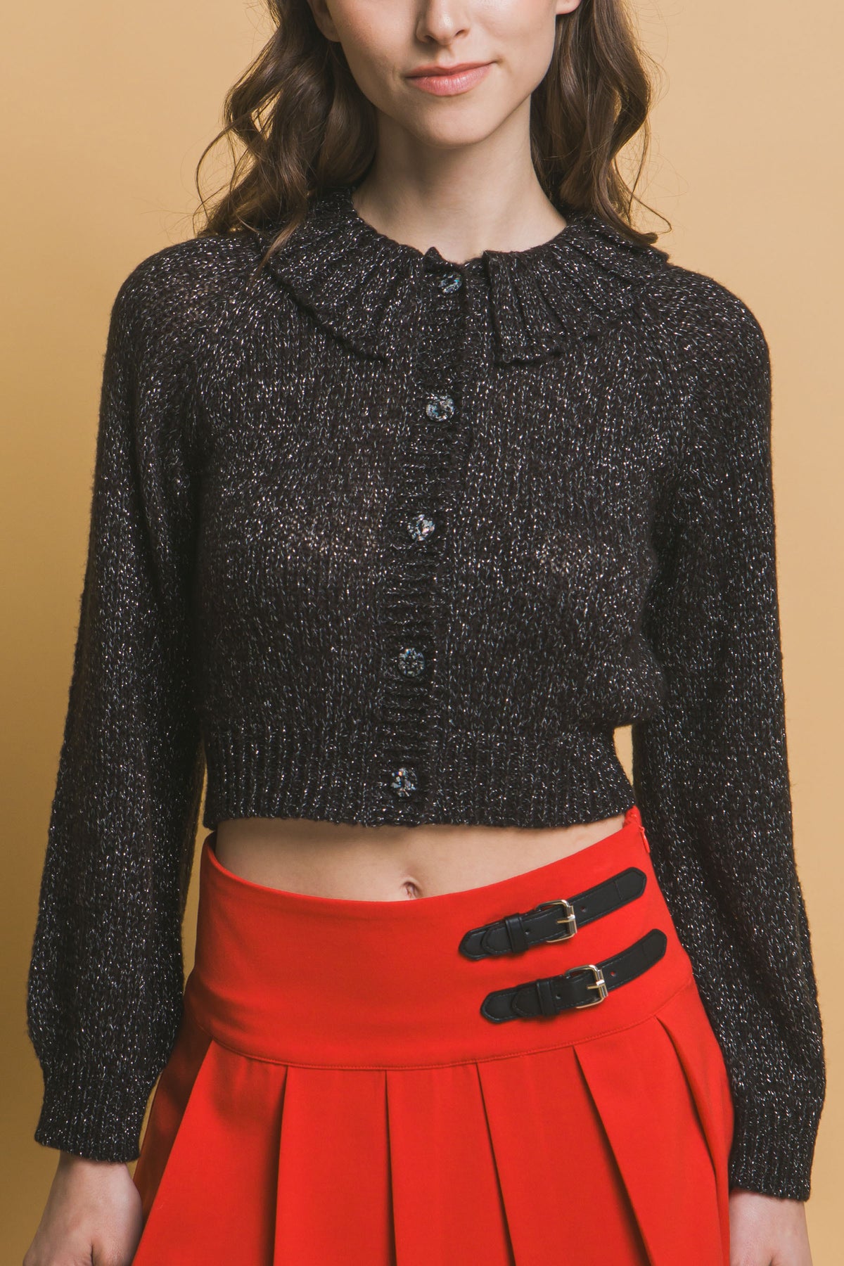 Juno Short collard sweater — view 4