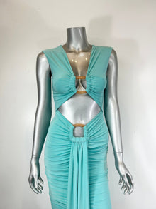 Bastet Body-con Midi Dress In A Vibrant — thumbnail 5