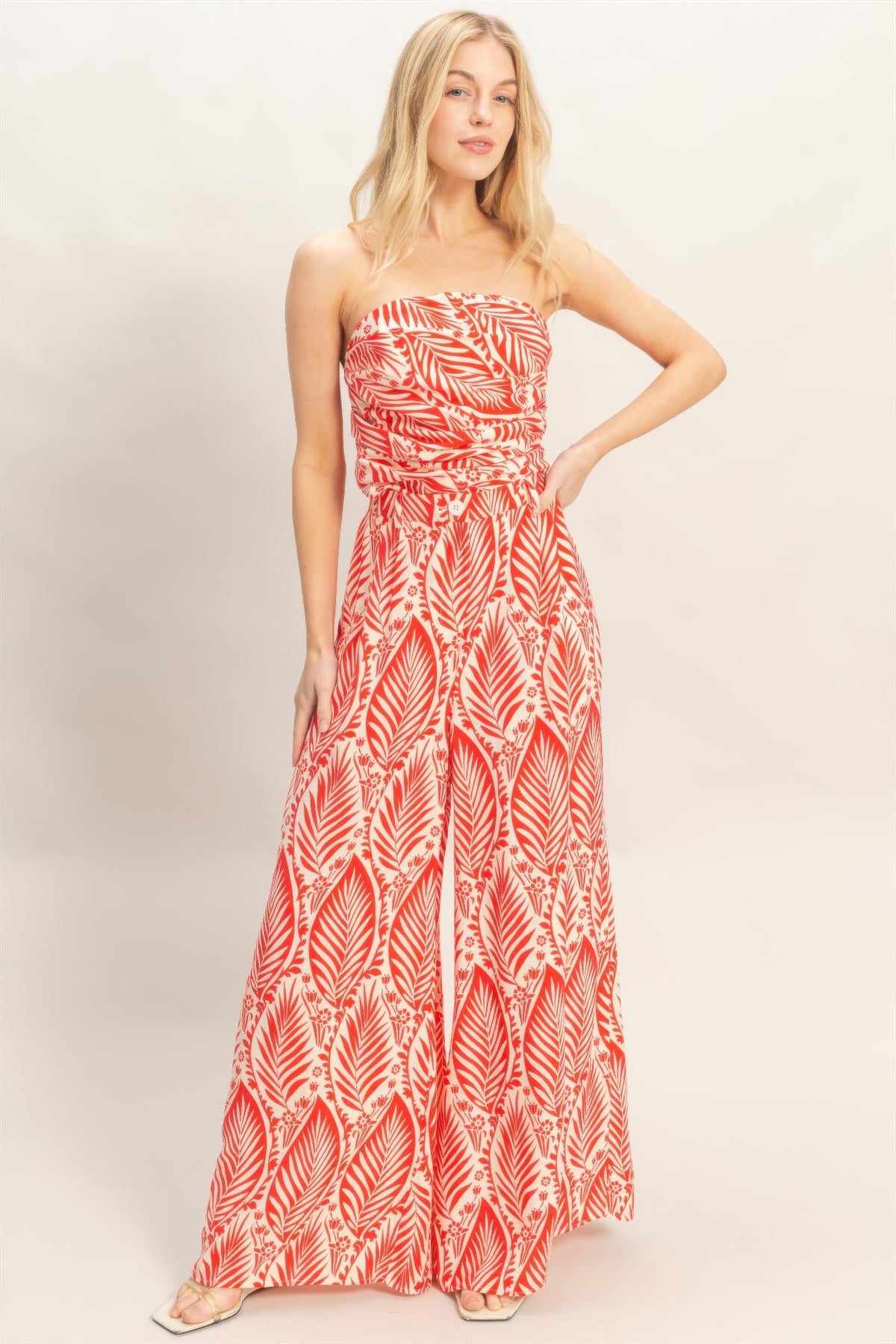 Maat Strapless Top & Pant Print Set — view 3