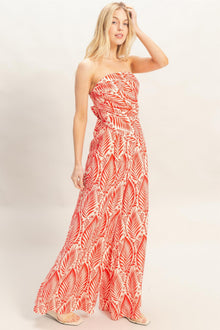 Maat Strapless Top & Pant Print Set — thumbnail 4