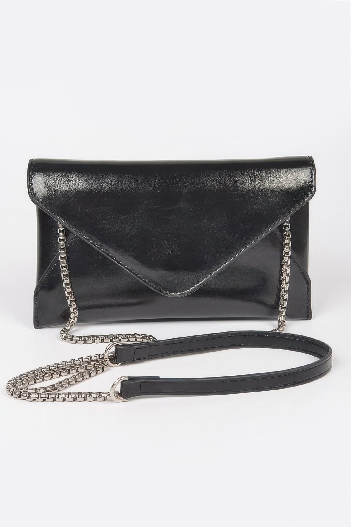 Asteria Metallic Small Envelope Clutch — view 7