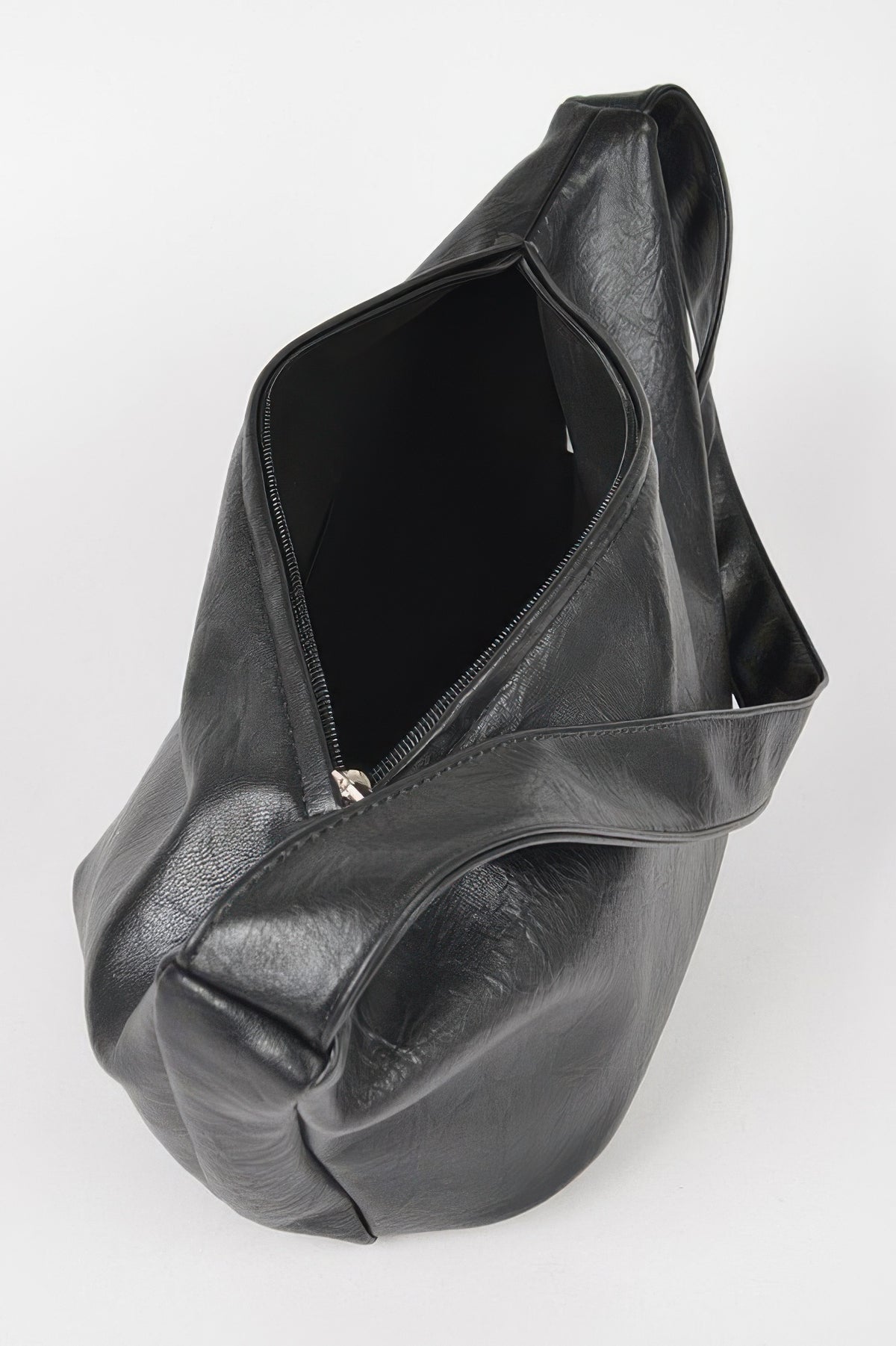 Sekhmet Faux Leather Hobo Bag — view 4