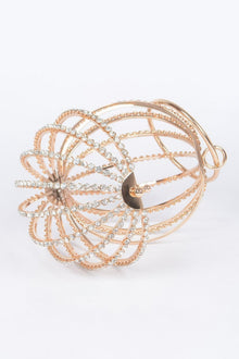 Durga Rhinestone Round Cage Party Bag — thumbnail 4