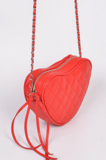 Durga Quilted Heart Clutch — thumbnail 2