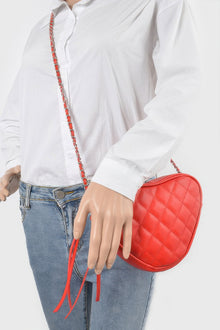 Durga Quilted Heart Clutch — thumbnail 5