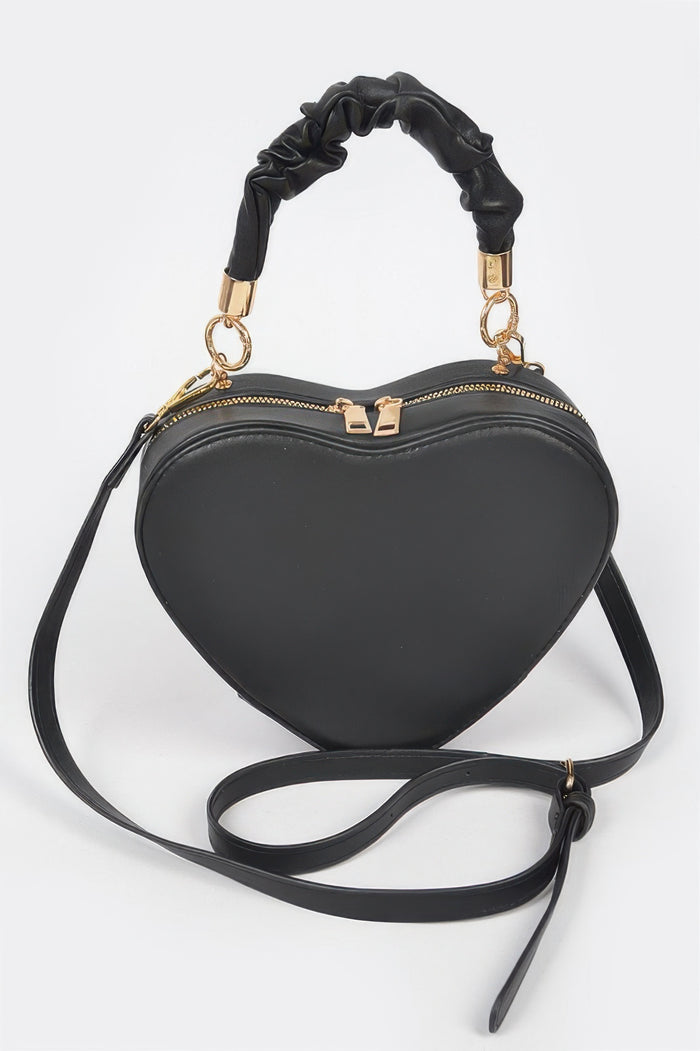 Sekhmet Heart Shape Top Handle Bag