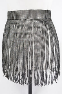 Pele Rhinestone Fringe Belt — thumbnail 2