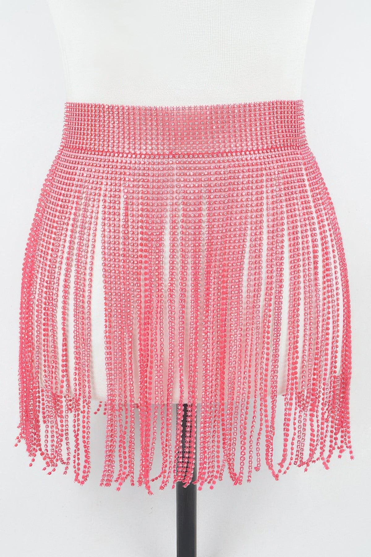 Pele Rhinestone Fringe Belt — view 3