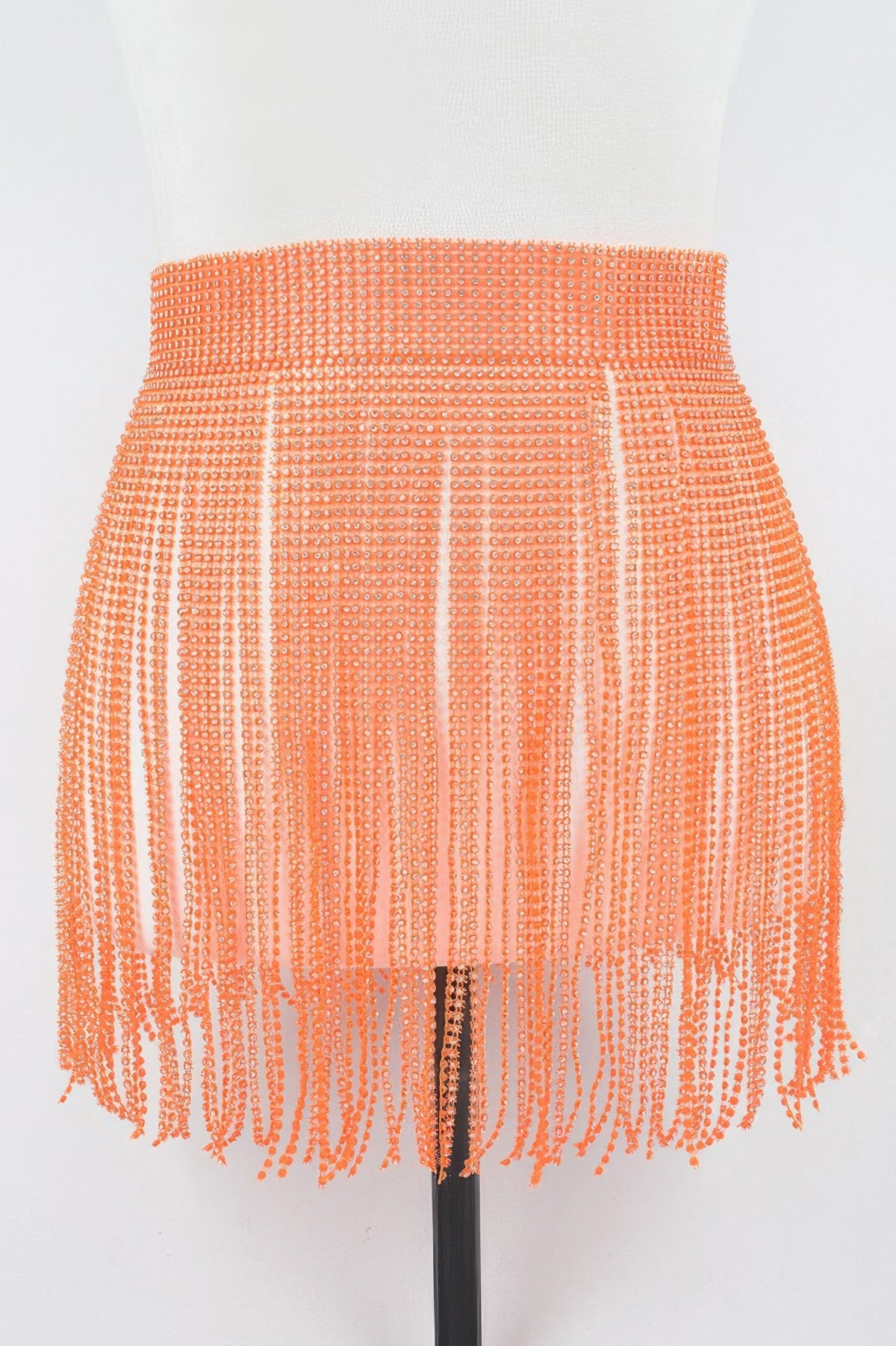 Pele Rhinestone Fringe Belt — view 4