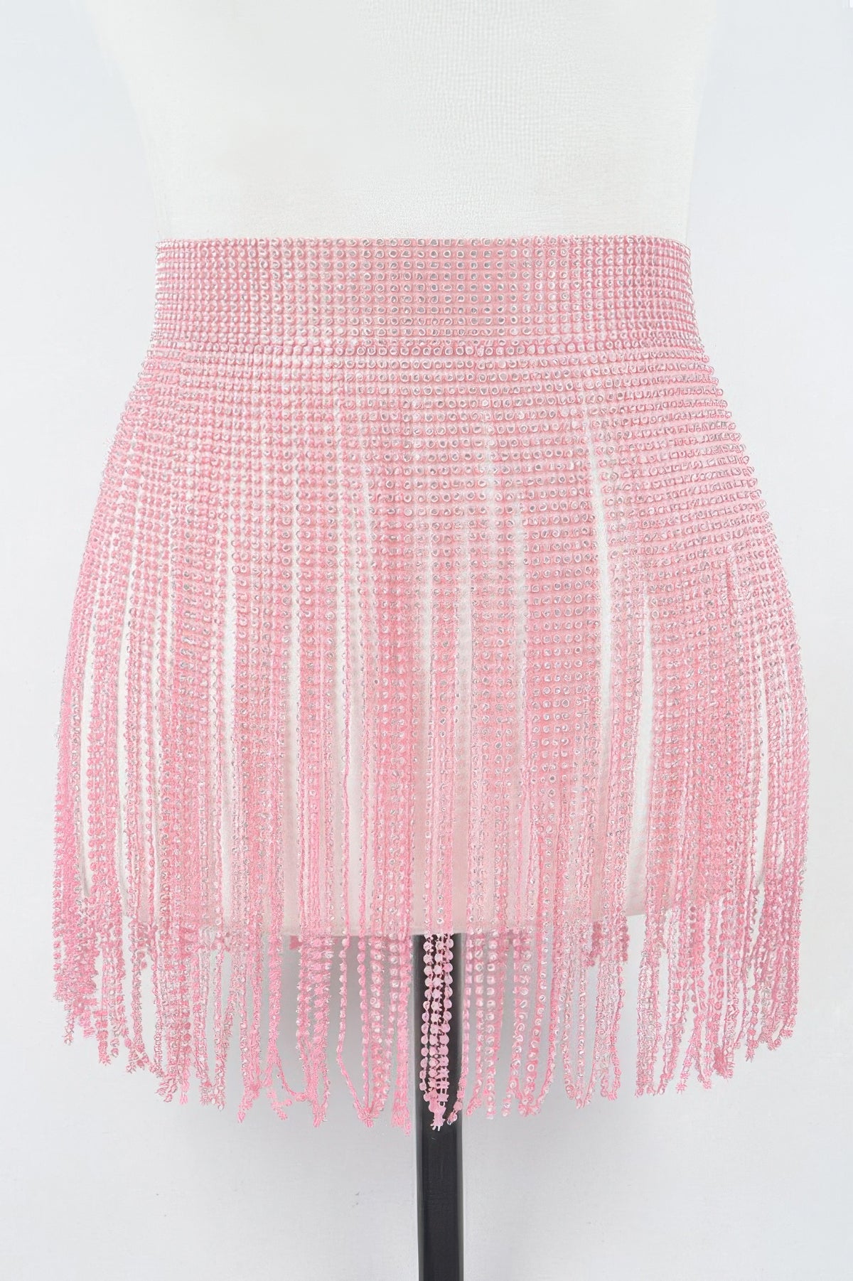 Pele Rhinestone Fringe Belt — view 6