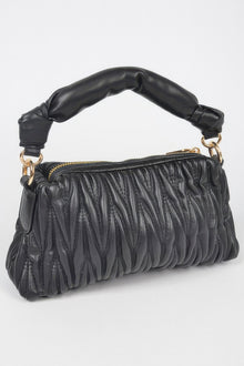 Pele Quilted Faux Leather Top Handle Bag — thumbnail 3