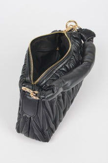 Pele Quilted Faux Leather Top Handle Bag — thumbnail 5