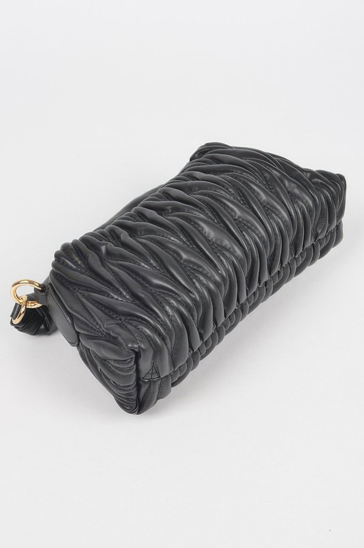 Pele Quilted Faux Leather Top Handle Bag — view 6