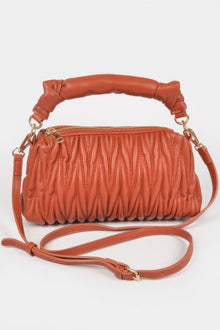 Pele Quilted Faux Leather Top Handle Bag — thumbnail 11