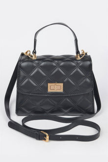Asteria Quilted Top Handle Crossbody Bag — thumbnail 1