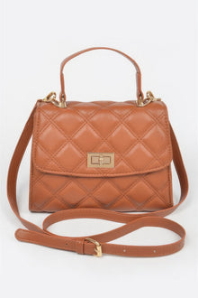 Asteria Quilted Top Handle Crossbody Bag — thumbnail 4