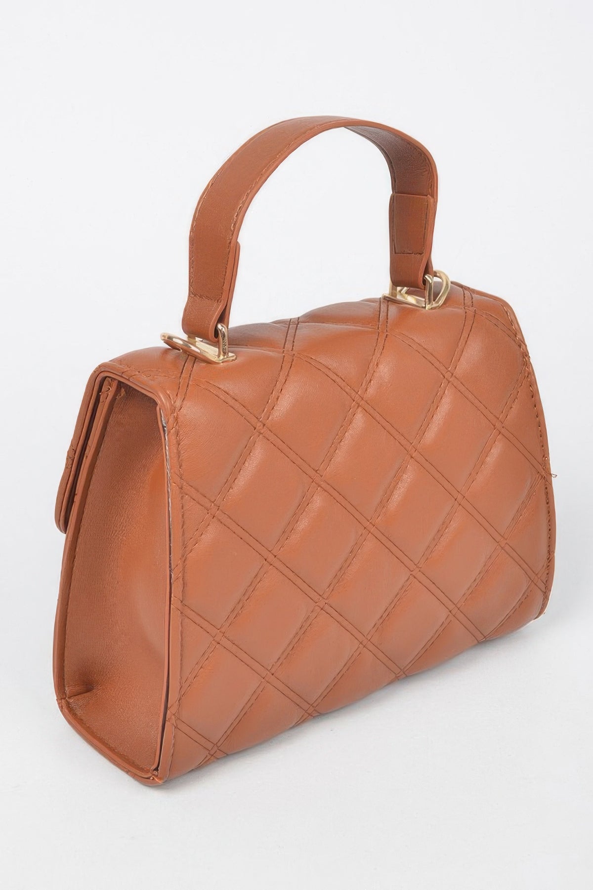 Asteria Quilted Top Handle Crossbody Bag — view 6