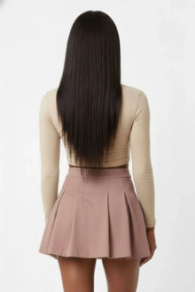 Durga Essential High-waist Pleated Mini Skirt — thumbnail 3